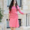 שמלה דגם לירון ורוד
